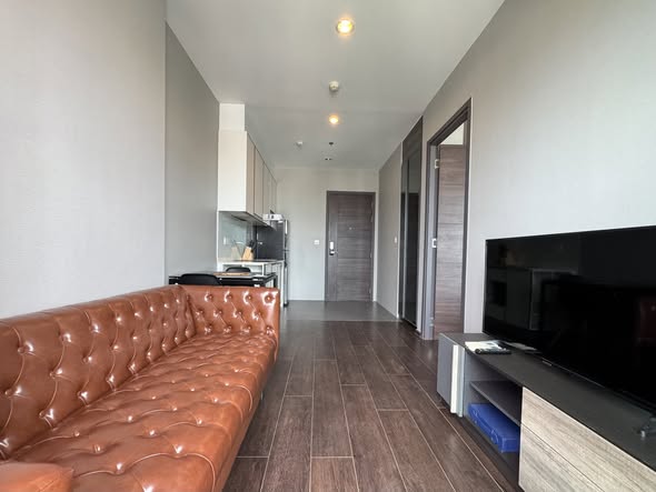 living room of C Ekkamai Condominium
