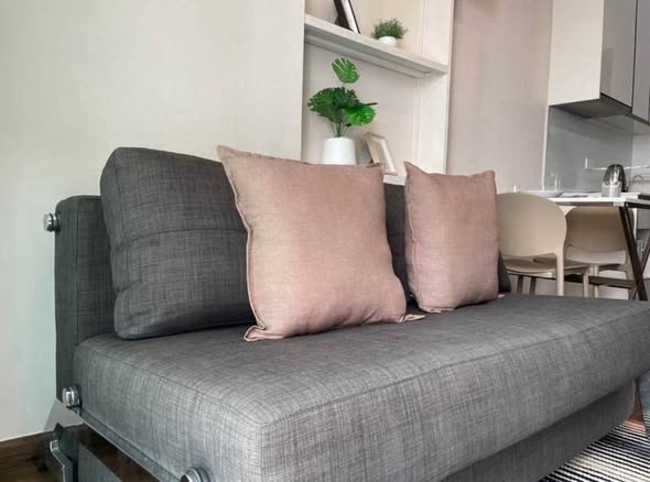 living room of C Ekkamai Condominium