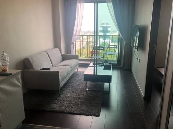 living room of C Ekkamai Condominium