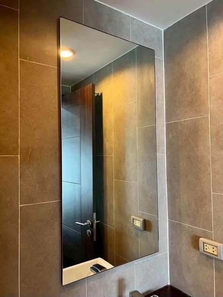 room interior and bathroom of C Ekkamai Condominium