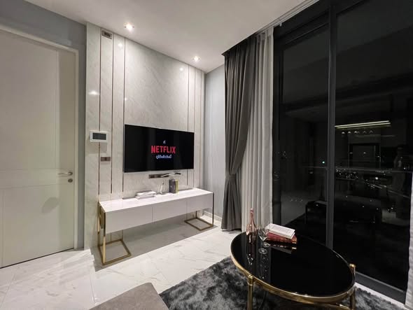 bedroom and living room of Canapaya Residences