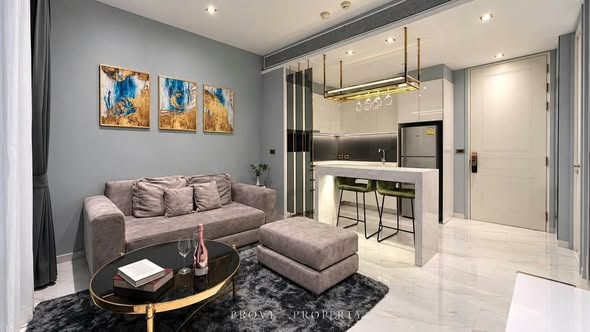 living room of Canapaya Residences