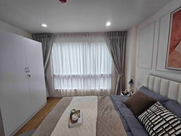bedroom of Casa Condo Ratchada-Thapra