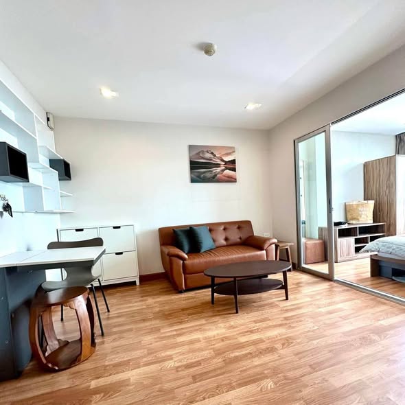 living room and bedroom and room interior of Casa Condo Sukhumvit 97