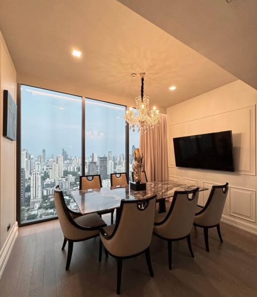 living room and room interior of Celes Asoke