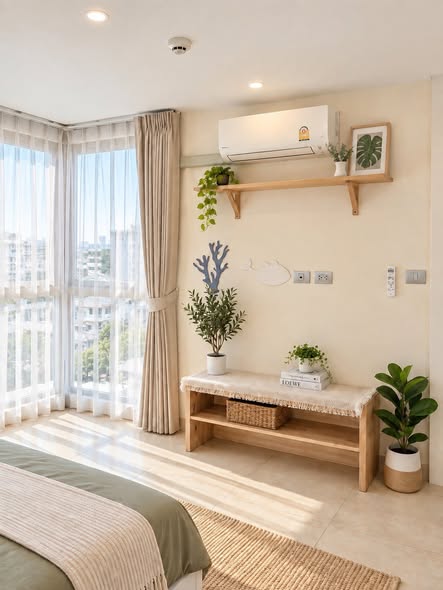 bedroom of Centara Avenue Residences