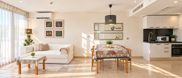 living room of Centara Avenue Residences