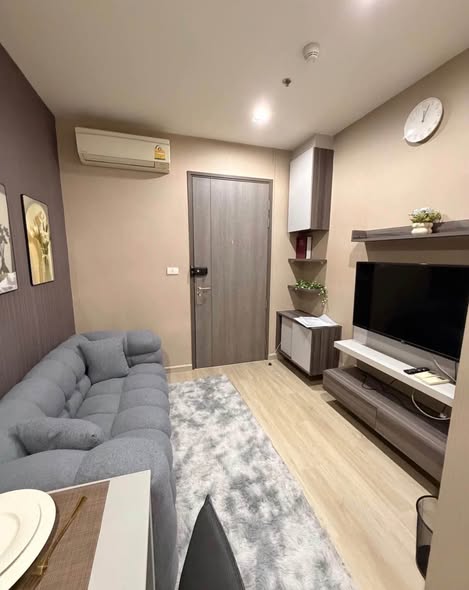 bedroom and living room of Centric Huai Khwang Station