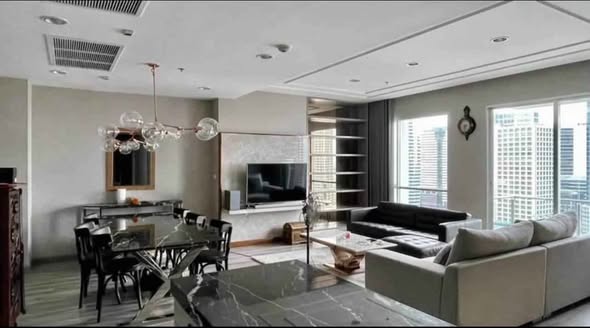 living room of Centric Sathon-St Louis