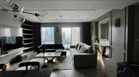 living room of Centric Sathon-St Louis