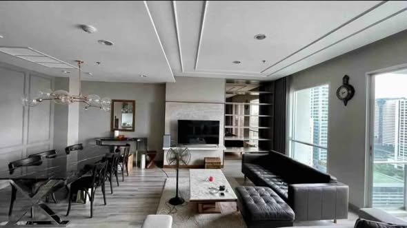 living room and room interior of Centric Sathon-St Louis