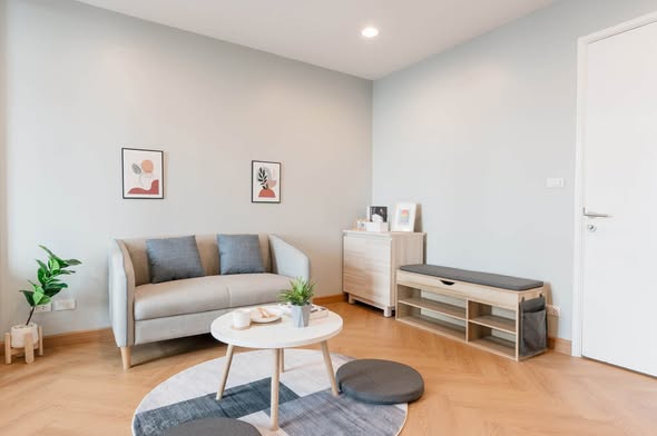living room of Centric Scene Sukhumvit 64