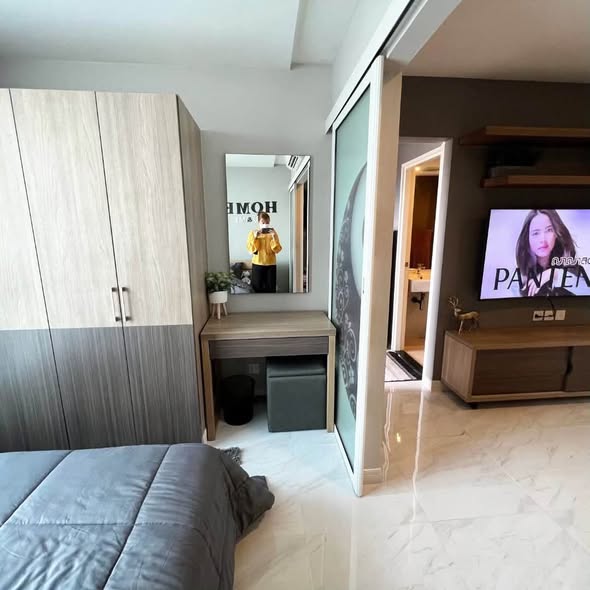 bedroom and room interior of CHAMBERS CHAAN Ladprao-Wanghin