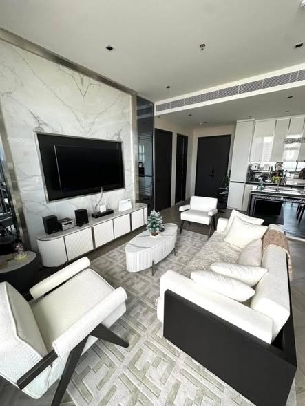 living room of Chapter Charoennakhon–Riverside