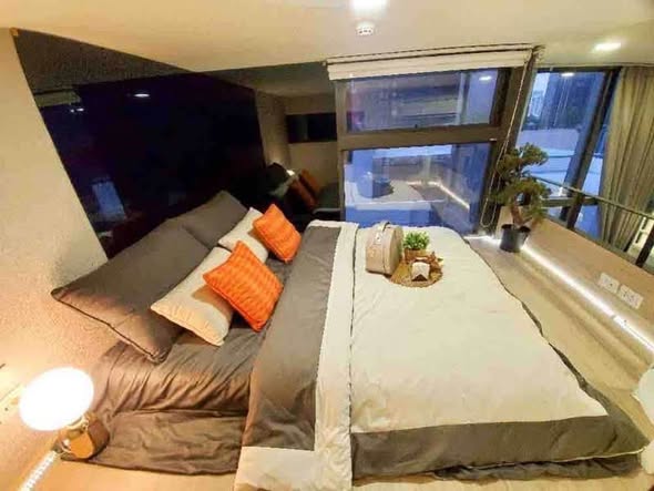 bedroom of Chewathai Residence Asoke