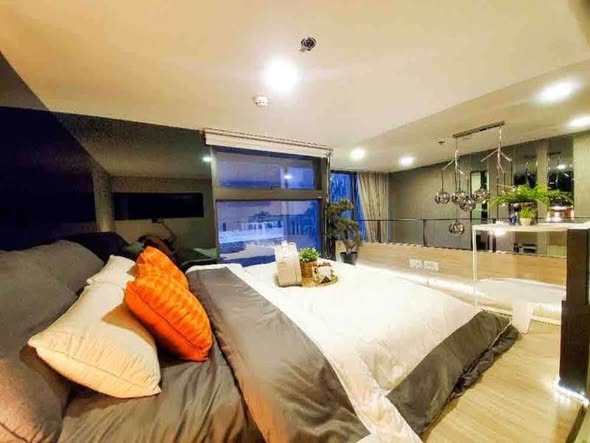bedroom of Chewathai Residence Asoke