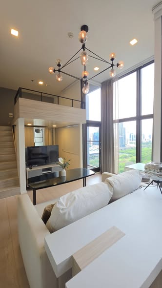 living room of Chewathai Residence Asoke
