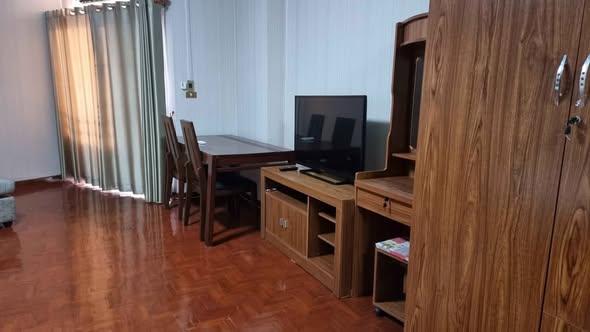 bedroom of Chiang Mai Riverside Condominium