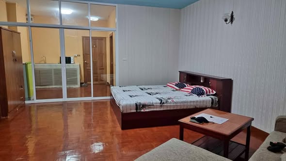 bedroom of Chiang Mai Riverside Condominium