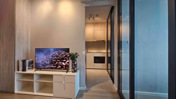 living room and room interior of เซียล่า ศรีปทุม (CIELA Sripatum)