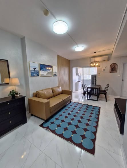 living room and bedroom of City Home Sukhumvit