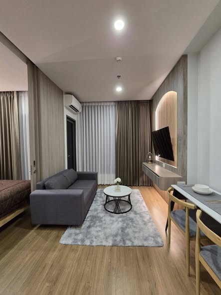 bedroom and living room of CLOUD Thonglor-Phetchaburi