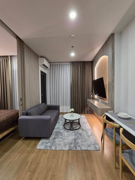 bedroom and living room of CLOUD Thonglor-Phetchaburi