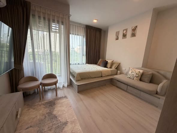 bedroom and living room of COBE Ratchada-Rama 9