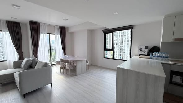 living room of COBE Ratchada-Rama 9