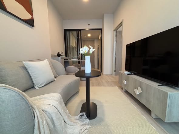 living room and room interior of COBE Ratchada-Rama 9