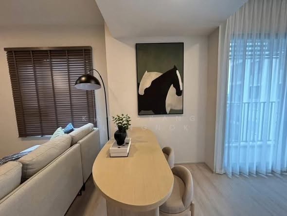 living room and room interior of COBE Ratchada-Rama 9