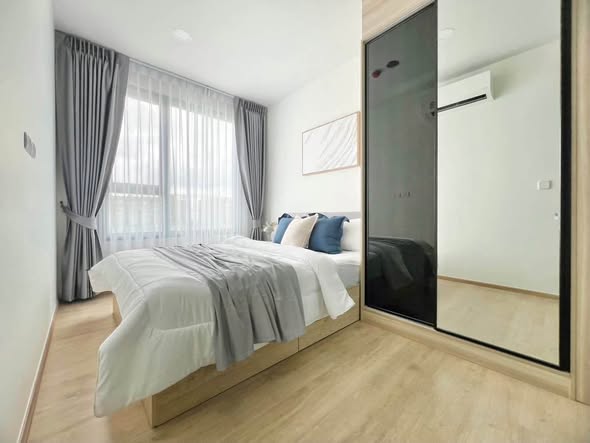 bedroom and room interior of Condo A Space Kaset – Nawamin.