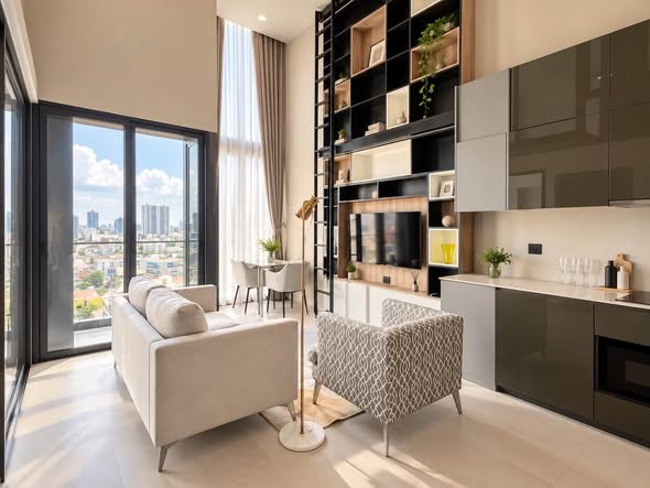 living room of Cooper Siam