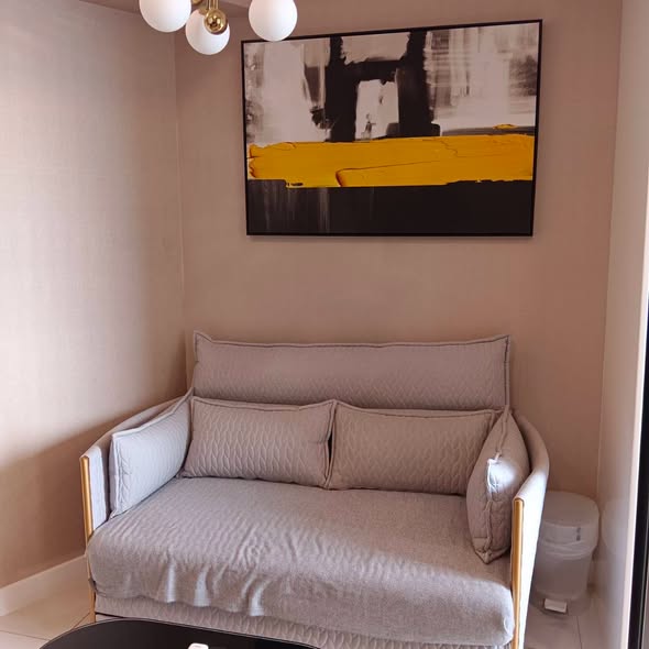 bedroom and living room of Copacabana Beach Jomtien