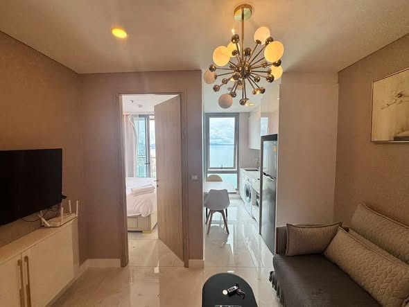 bedroom and living room of Copacabana Beach Jomtien
