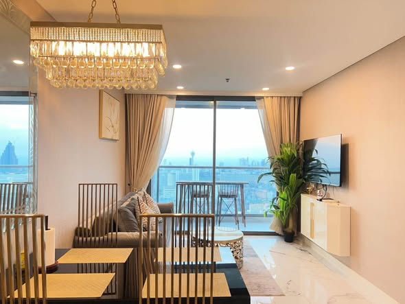living room of Copacabana Beach Jomtien