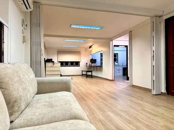 living room and bedroom and room interior of Cordiz at Udomsuk