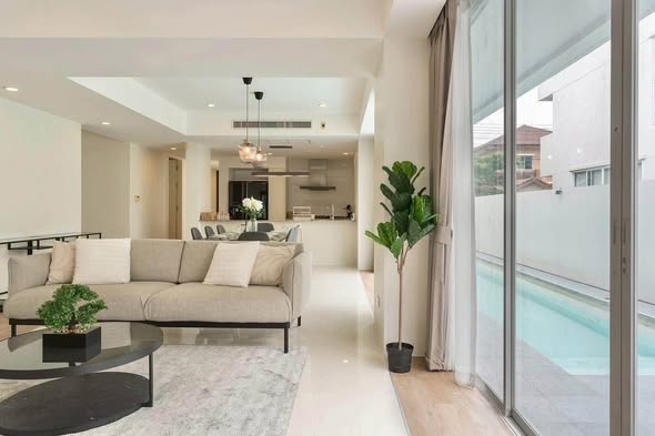 living room of Courtyard Villa