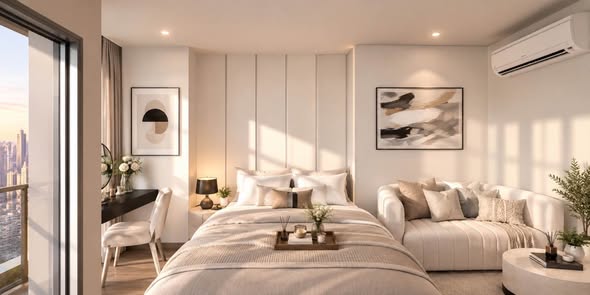 bedroom of Culture Thonglor