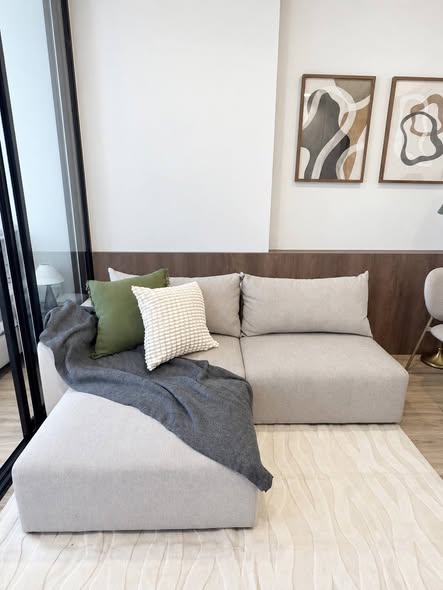 bedroom and living room of Culture Thonglor