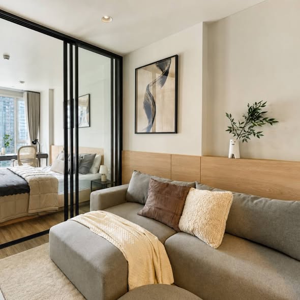 bedroom and living room and room interior of Culture Thonglor
