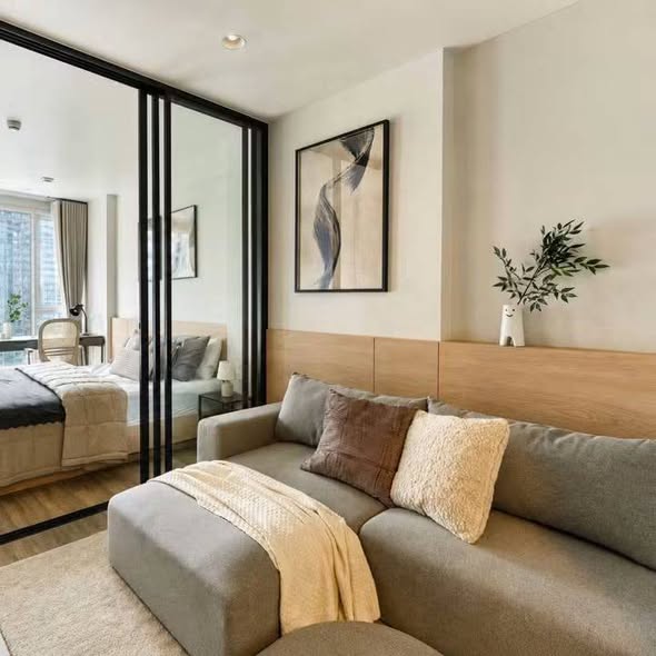 bedroom and living room and room interior of Culture Thonglor