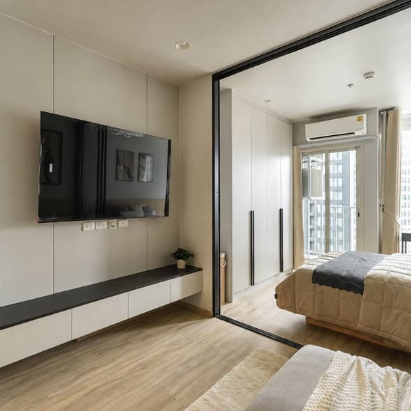 bedroom and room interior of Culture Thonglor