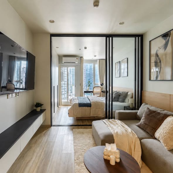living room and bedroom and room interior of Culture Thonglor