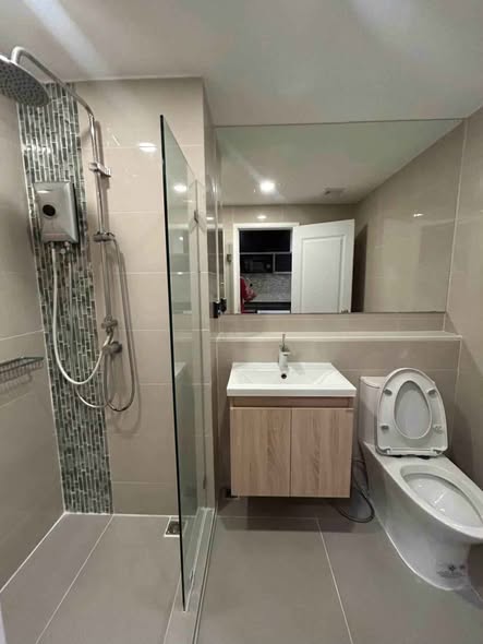 bathroom of Cybiq รัชดา 32