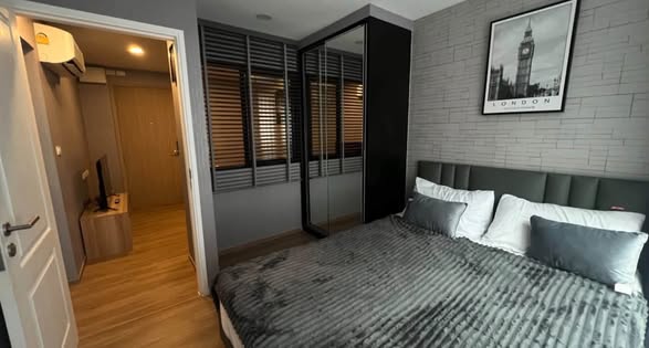 bedroom and room interior of Cybiq รัชดา 32