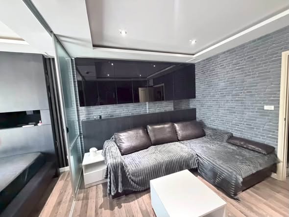 bedroom of D Condo Sukhumvit 109