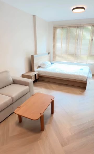 bedroom of Dcondo Ramkhamhaeng 64
