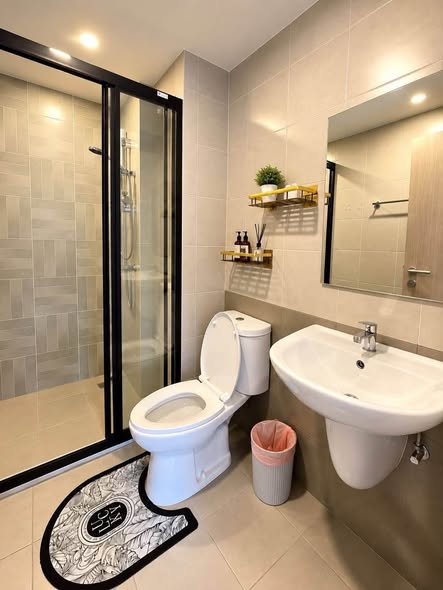 bathroom of dcondo Reef Phuket