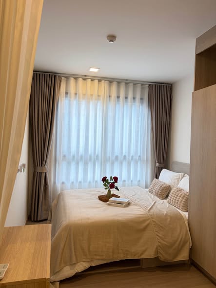 bedroom and bathroom of dcondo Reef Phuket
